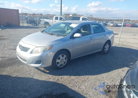 2009 Toyota Corolla Le from USA, damaged, VIN 2T1BU40E49C032100